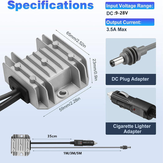 Module Tăng Áp DC-DC 12V/24V → 30V 3.5A – Boost Converter Xe Hơi