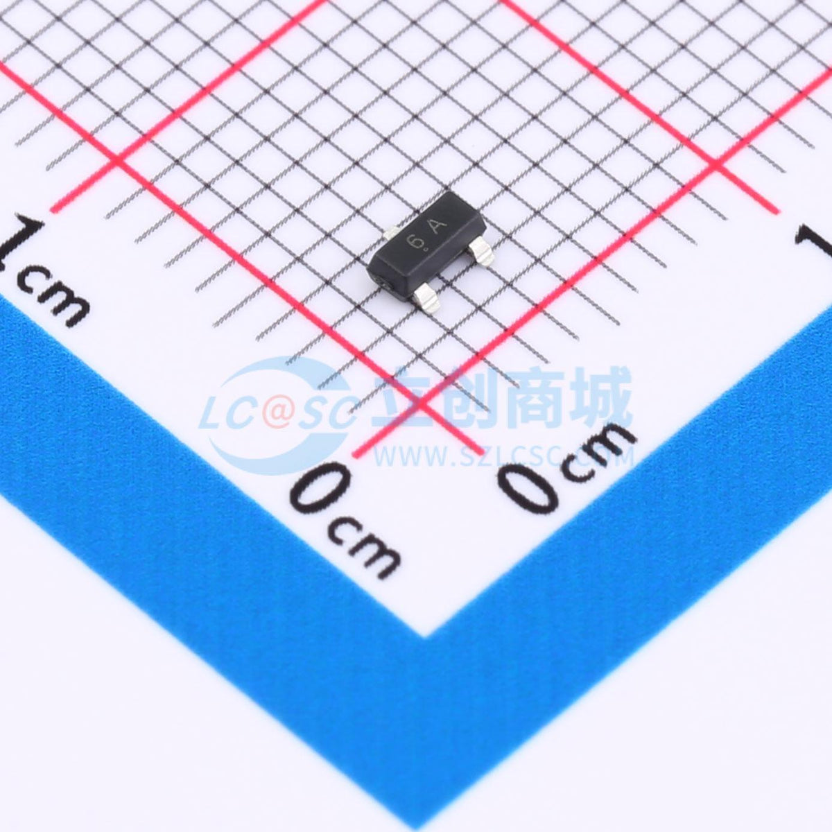 Transistor BJT BC817(RANGE:100-250) CJ SOT-23 45V - Techcore Việt Nam