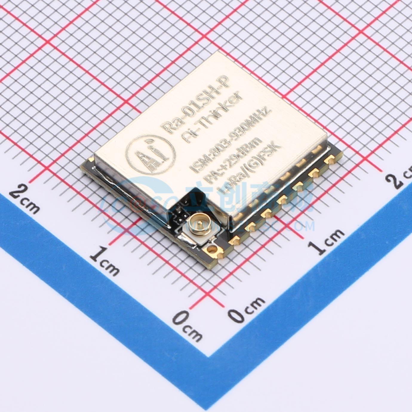 Module LoRa Ra-01SH-P Ai-Thinker SMD 17x16mm LoRa, (CAD) - Techcore Việt Nam