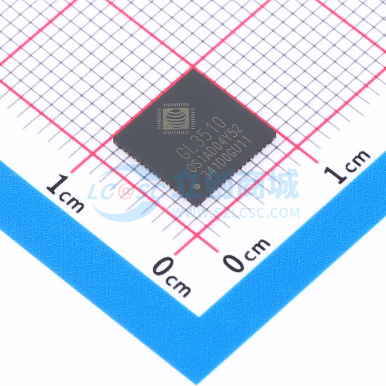 IC giao tiếp USB GL3510-OSY52 GENESYS QFN-64 - Techcore Việt Nam