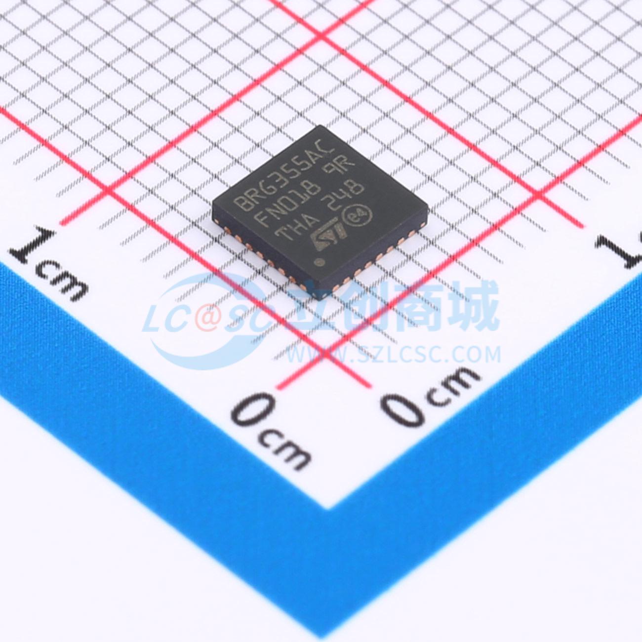 IC giao tiếp BLUENRG-355AC STMicroelectronics QFN-32-EP(5x5) - Techcore Việt Nam