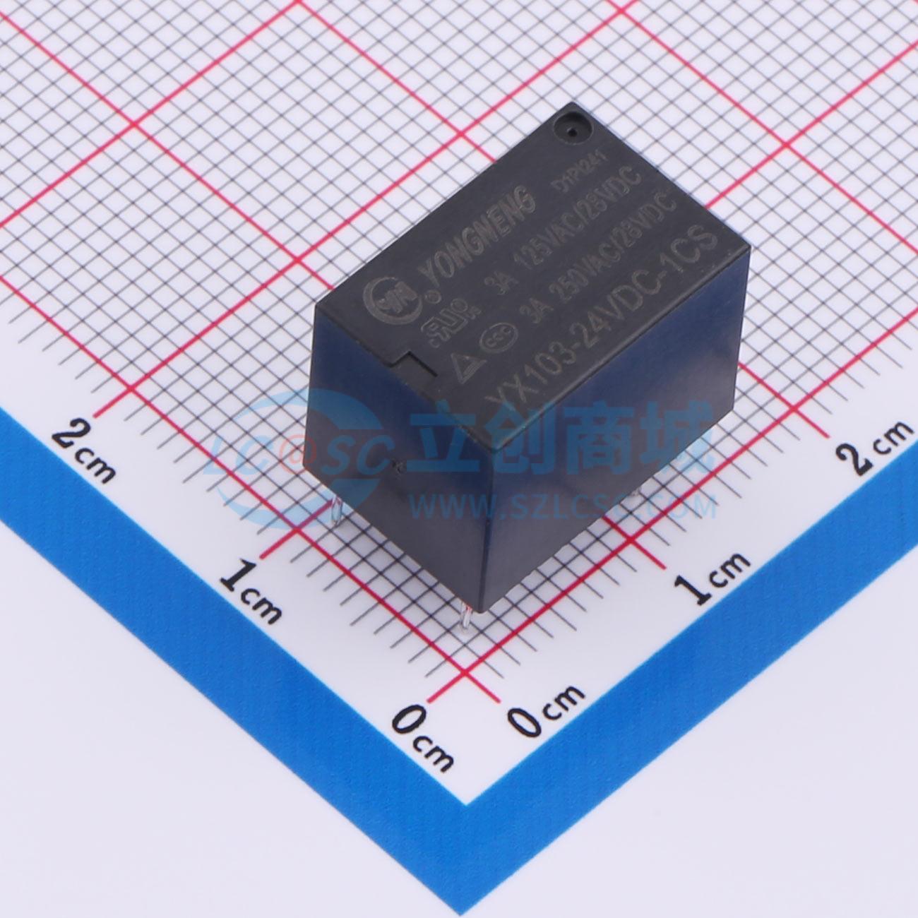 Rơ-le điện tử YX103-24VDC-1CS YONGNENG 24V DIP-6 - Techcore Việt Nam