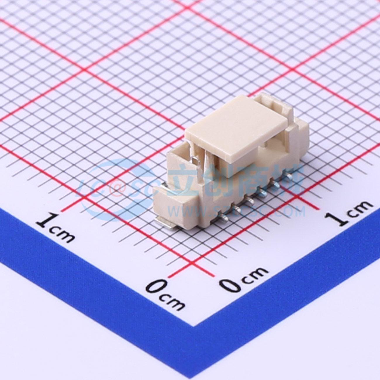 Linh kiện điện tử 1.25-6P LT SMD,P=1.25mm - Techcore Việt Nam