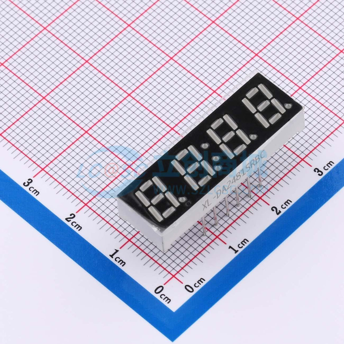 LED 7 đoạn XL-DA2481SRBC XINGLIGHT DIP,32.2x10.2mm Cathode chung - Techcore Việt Nam