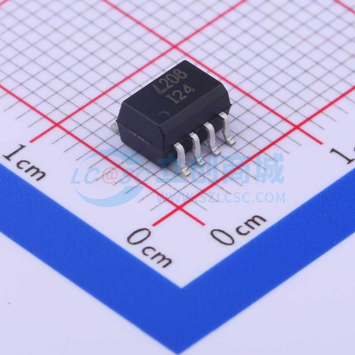 Optocoupler transistor LTV-208 LITEON SOP-8 1.2V - Techcore Việt Nam