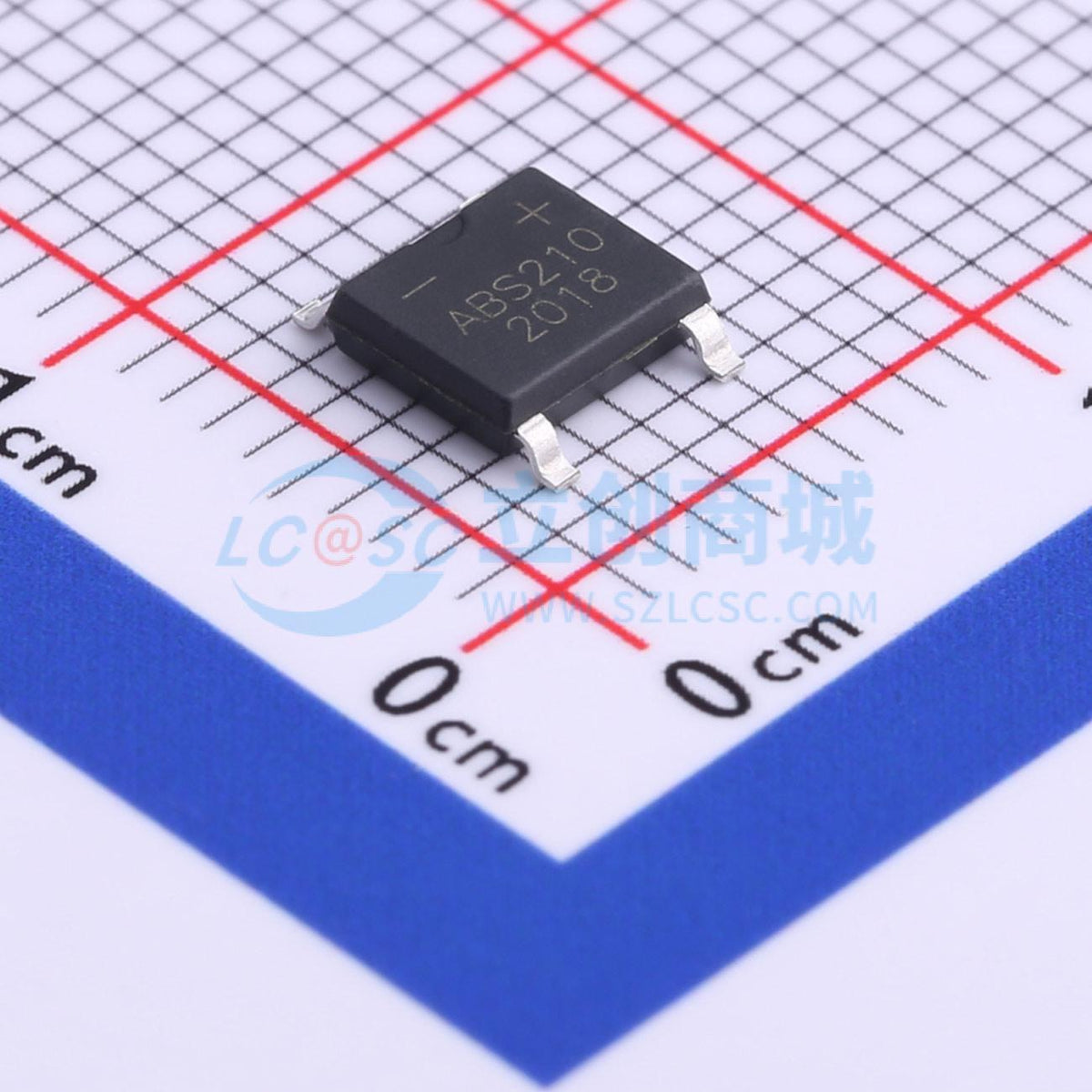 Cầu chỉnh lưu ABS210 1V@2A - Techcore Việt Nam