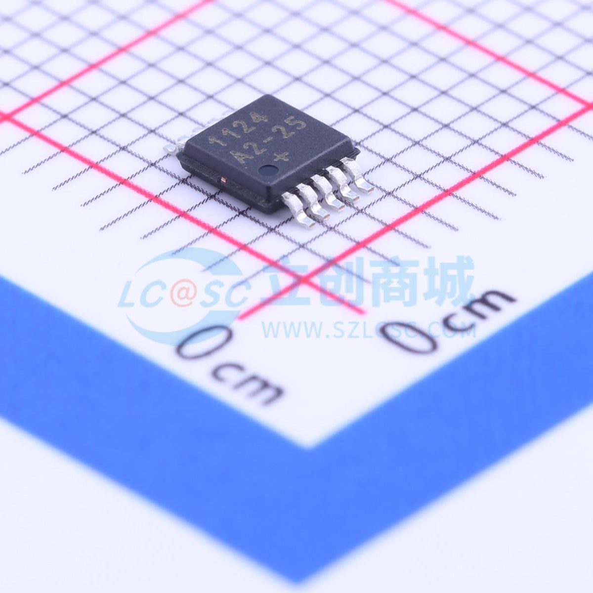Linh kiện điện tử DS1124U-25+ MSOP-10 - Techcore Việt Nam
