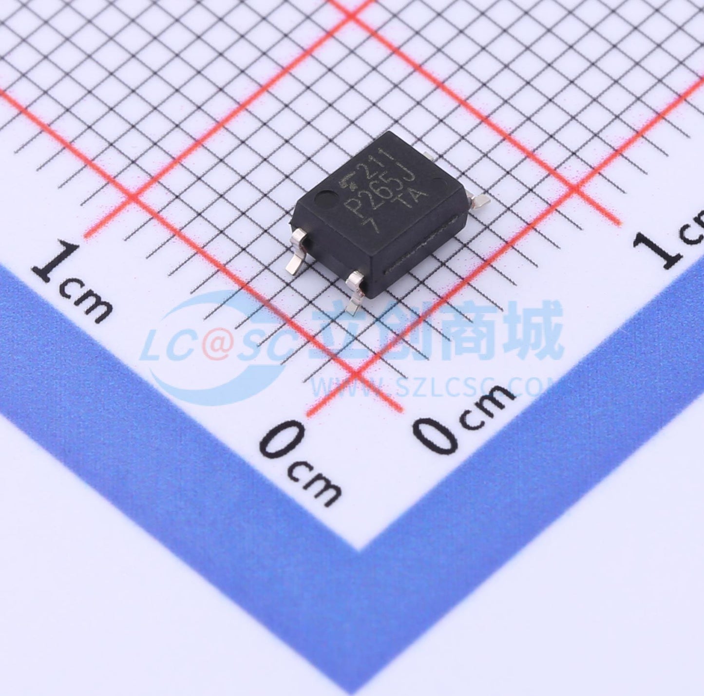 Optocoupler TRIAC TLP265J(T7-TPL,E TOSHIBA SOP-4-2.54mm 600V - Techcore Việt Nam