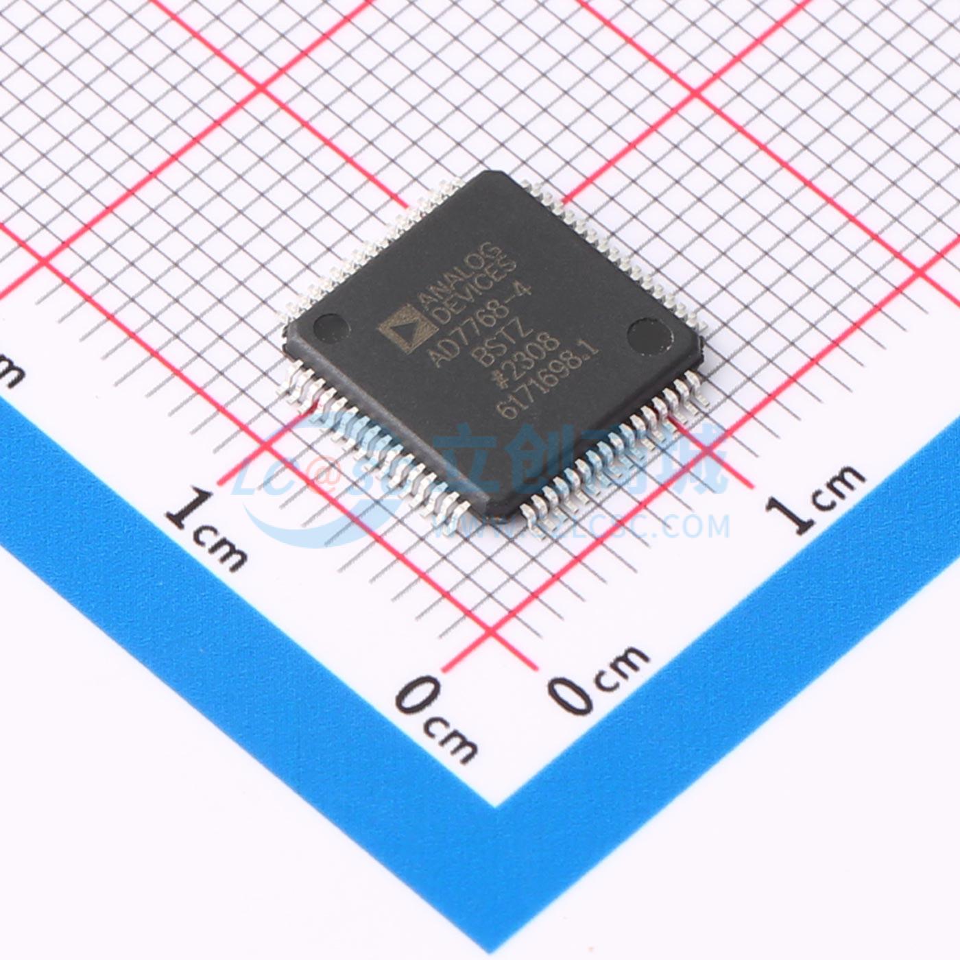 IC ADC AD7768-4BSTZ-RL7 LQFP-64(10x10) - Techcore Việt Nam