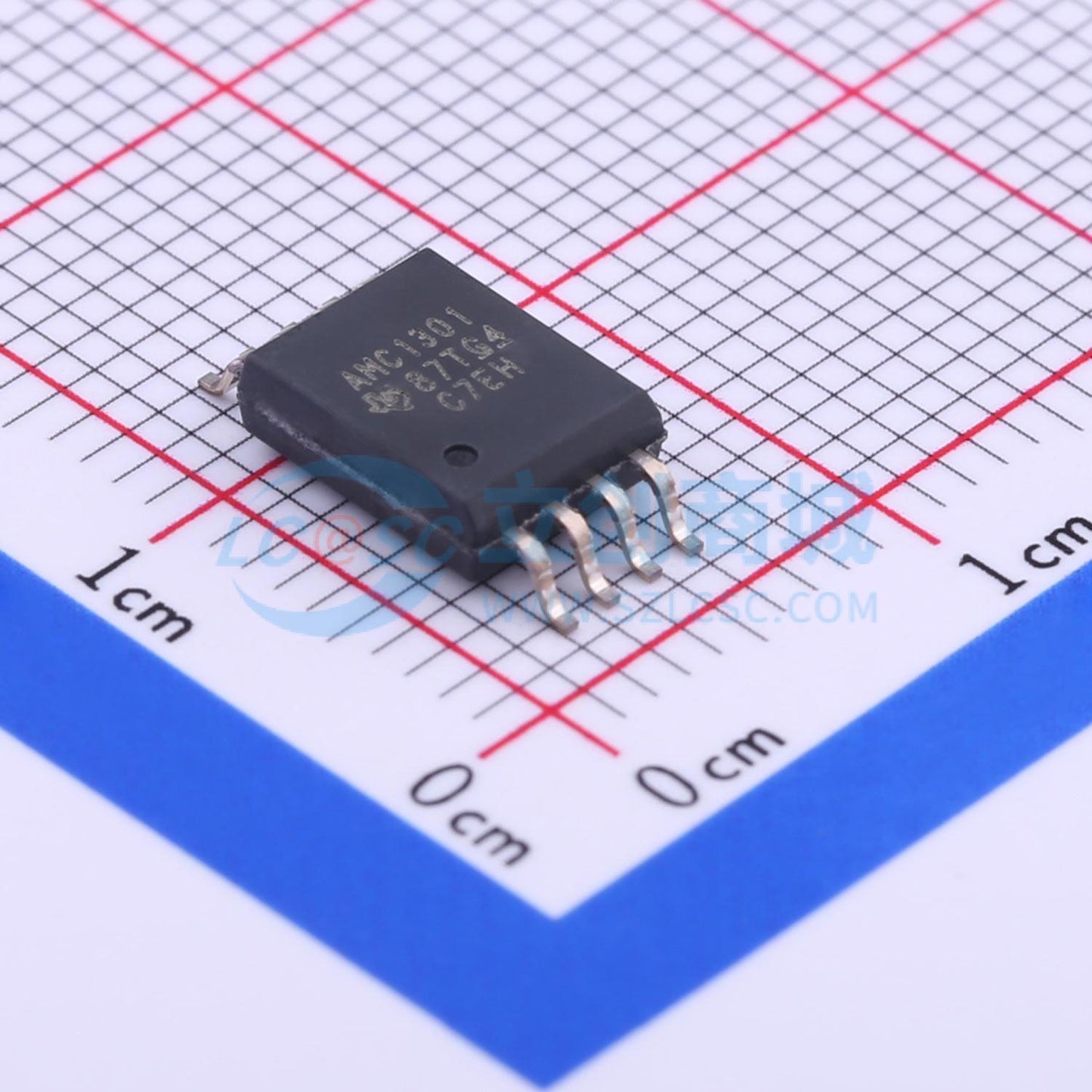 IC Khuếch Đại Cách Ly AMC1301DWVR TI SOIC-8-300mil 210kHz ±250mV - Techcore Việt Nam