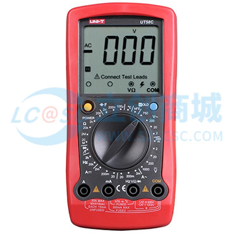 Đồng hồ vạn năng UT58C UNI-T Phù hợp kiểm tra và bảo trì hiện trường - Techcore Việt Nam