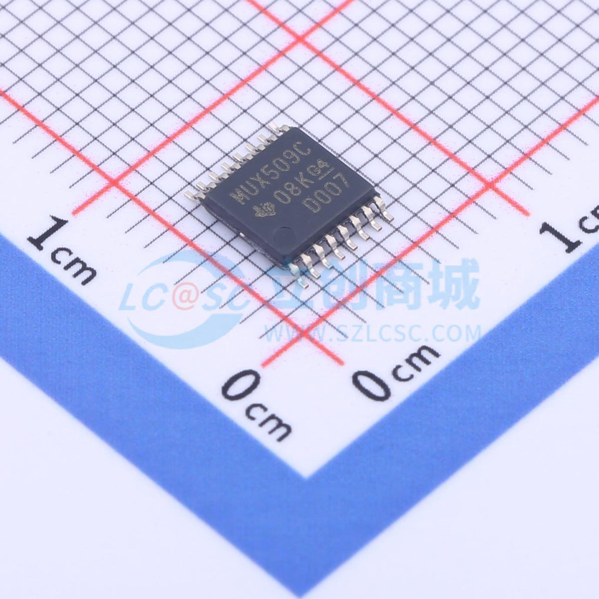 Linh kiện điện tử MUX509IPWR Texas Instruments TSSOP-16 - Techcore Việt Nam