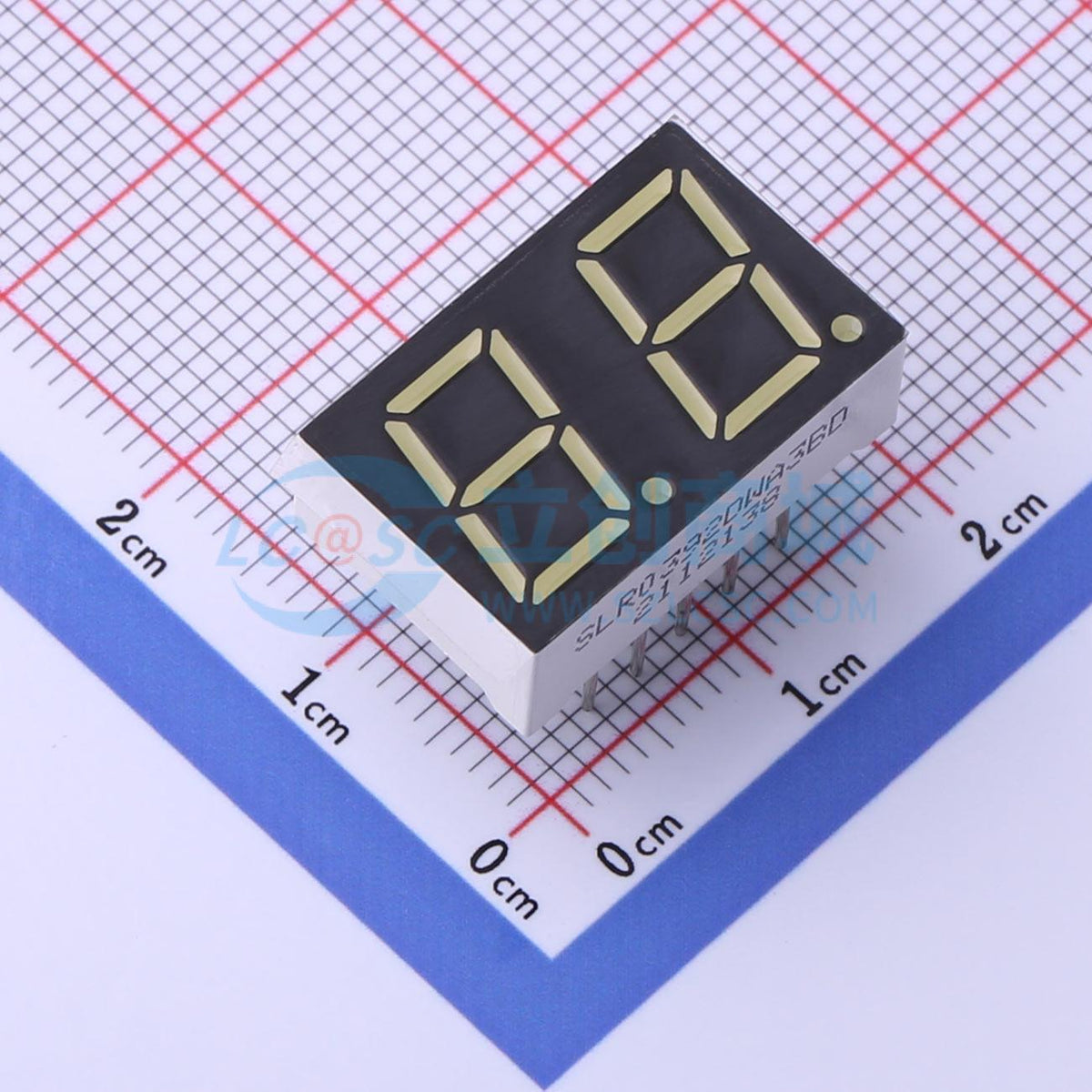 LED 7 đoạn SLR0392DWA3BD SUNLIGHT - Techcore Việt Nam