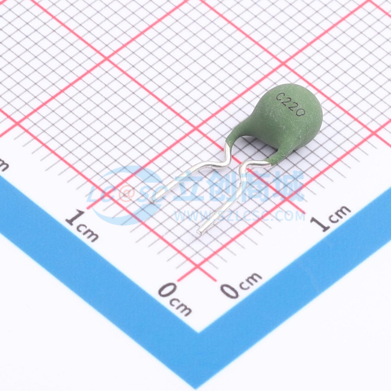 Điện trở nhiệt PTC CP220M04NUS6BB5P0G Tyohm Xuyên lỗ, P=5mm 22Ω -20°C~+85°C - Techcore Việt Nam