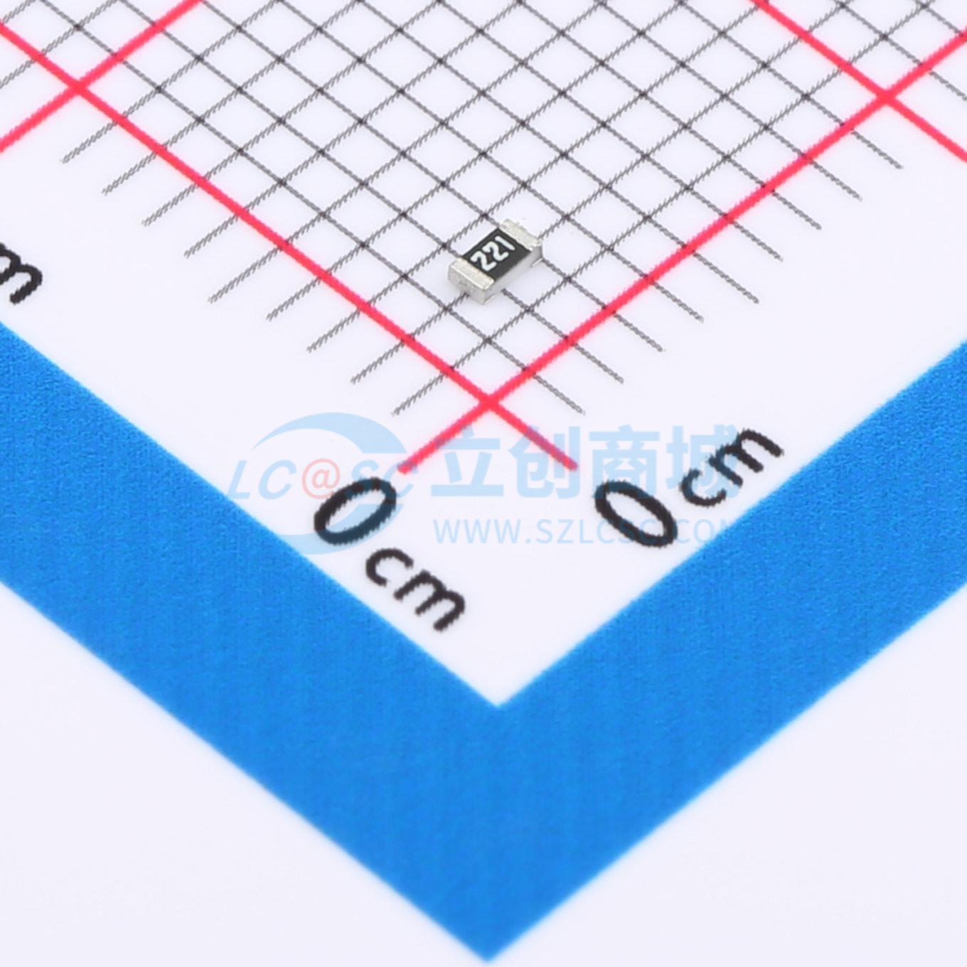Điện Trở Dán SMD FRC0603J221 TS FOJAN 0603 220Ω ±5% 100mW - Techcore Việt Nam