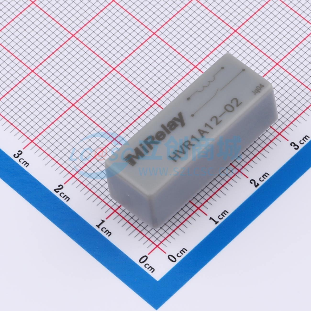 Rơ-le reed HVR1A12-02 MiRelay 12V DIP,30.5x11.5mm - Techcore Việt Nam