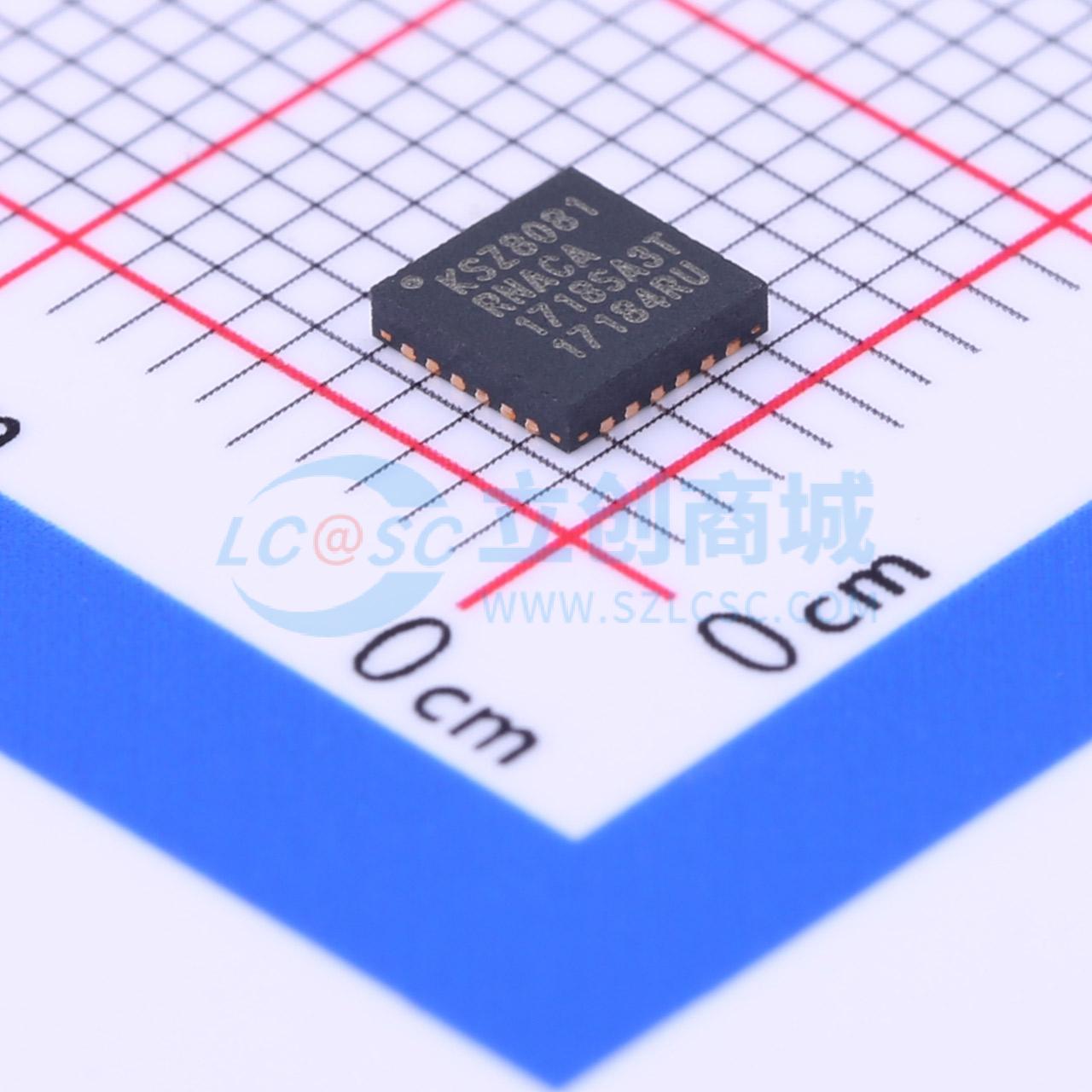 IC quản lý nguồn KSZ8081RNACA-TR MICROCHIP QFN-24-EP(4x4) - Techcore Việt Nam