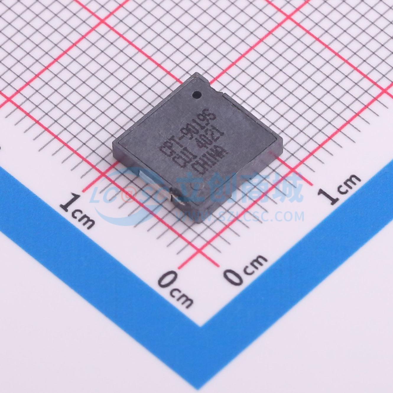 Còi buzzer CPT-9019S-SMT-TR CUI SMD,9x9mm - Techcore Việt Nam