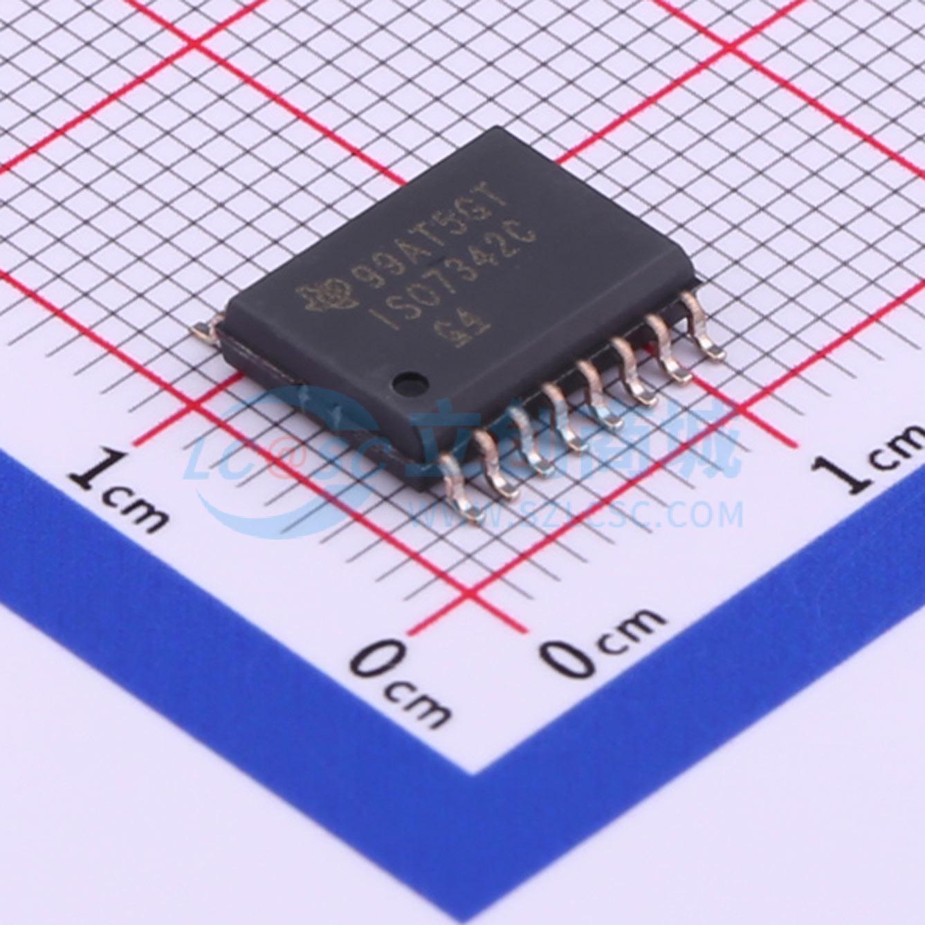 IC Cách Ly Số ISO7342CDWR TI SOIC-16-300mil 2 Kênh - Techcore Việt Nam