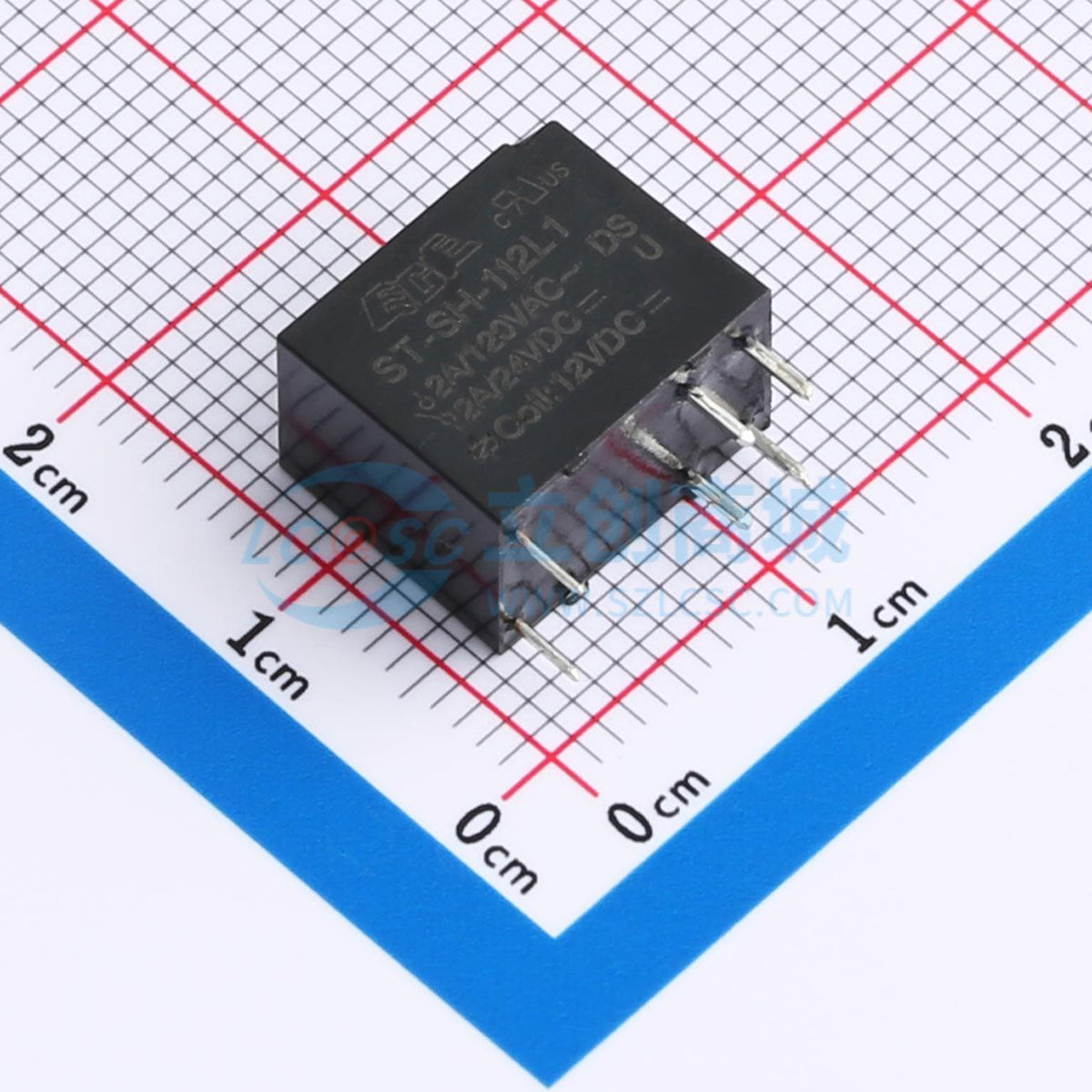 Rơ-le điện tử ETR-ST-SH-112L1Z ECE 12V DIP,12.4x8mm - Techcore Việt Nam