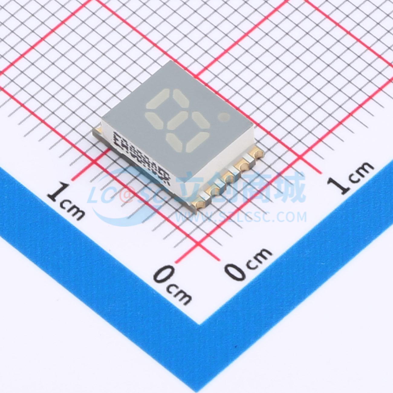 LED 7 đoạn KCSA02-105 Kingbright SMD Anode chung - Techcore Việt Nam