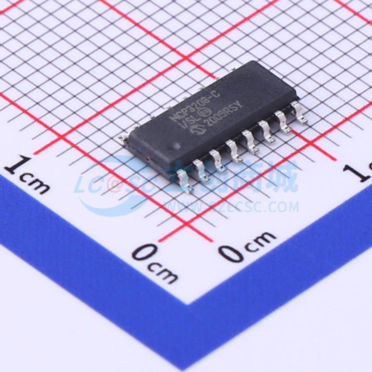 IC ADC MCP3208-CI/SL SOIC-16 - Techcore Việt Nam