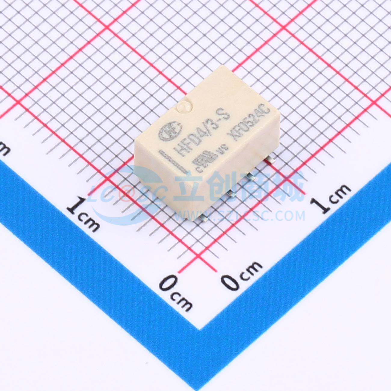 Rơ-le tín hiệu HFD4/3-SR HF 3V SMD,10x6.5mm - Techcore Việt Nam