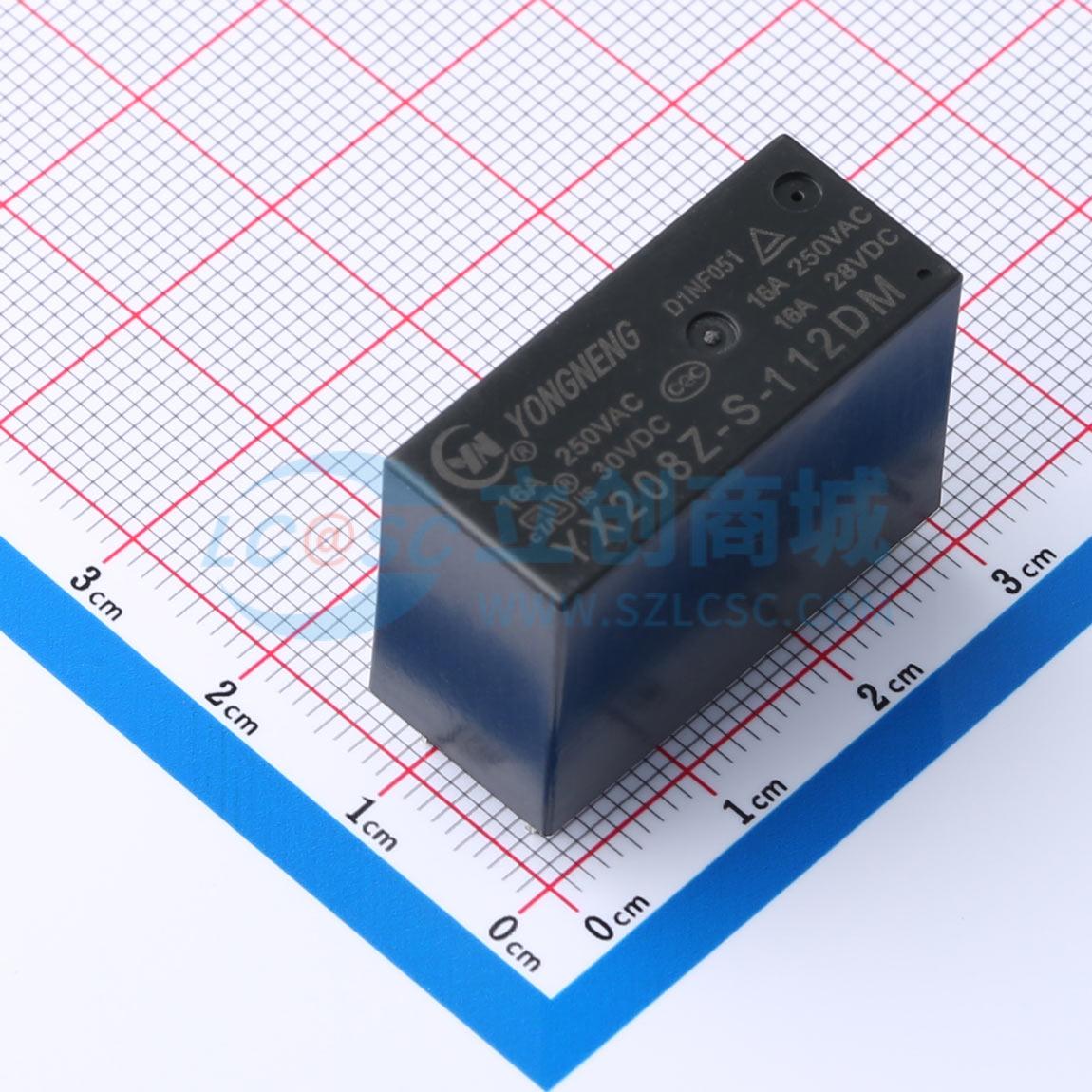 Rơ-le điện tử YX208Z-S-112DM YONGNENG 12V DIP-6 - Techcore Việt Nam