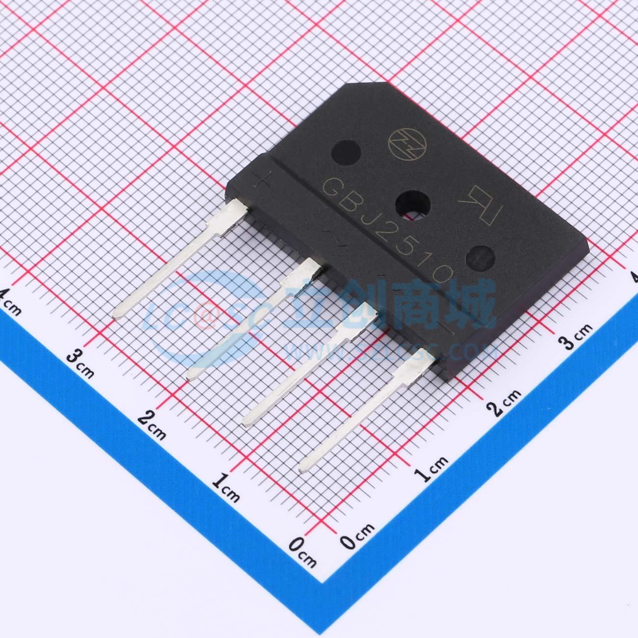 Diode bán dẫn GBJ2510 baocheng - Techcore Việt Nam