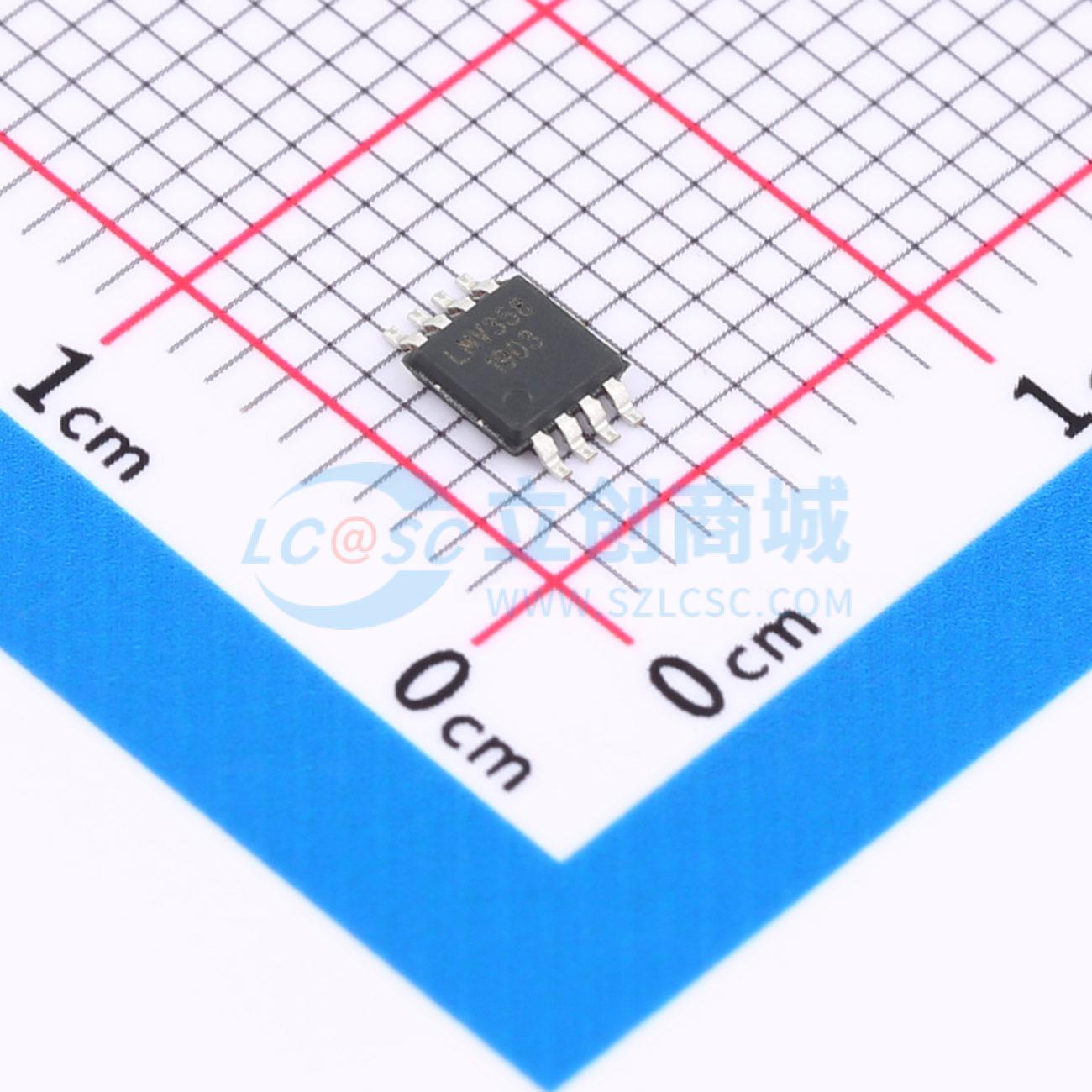 IC Khuếch Đại Thuật Toán LMV358 CJ MSOP-8 2 kênh Rail-to-Rail 1 MHz - Techcore Việt Nam