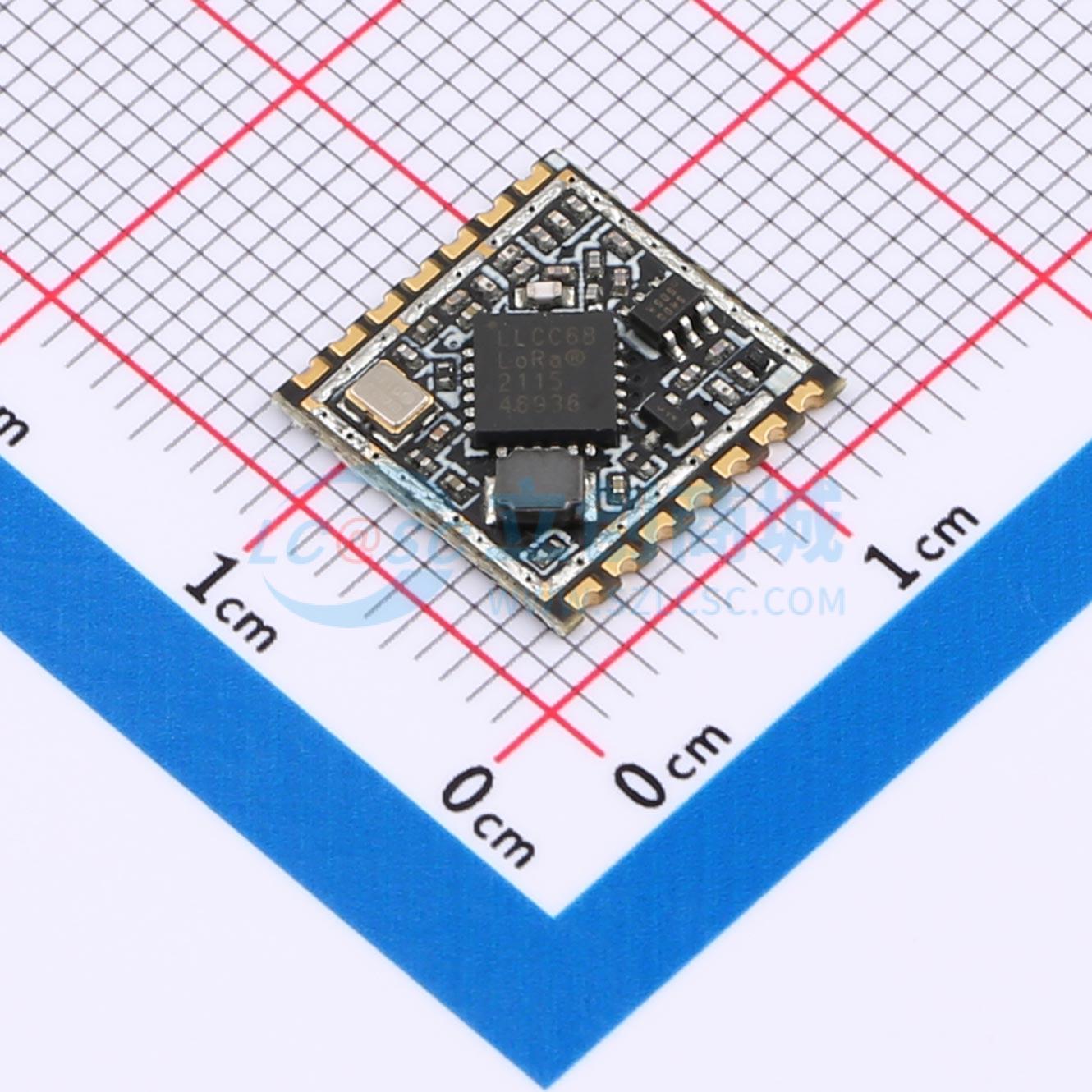 Module LoRa LLCC68S433N0SA Vollgo SMD 11.5x11.5mm LoRa, GFSK, FSK - Techcore Việt Nam