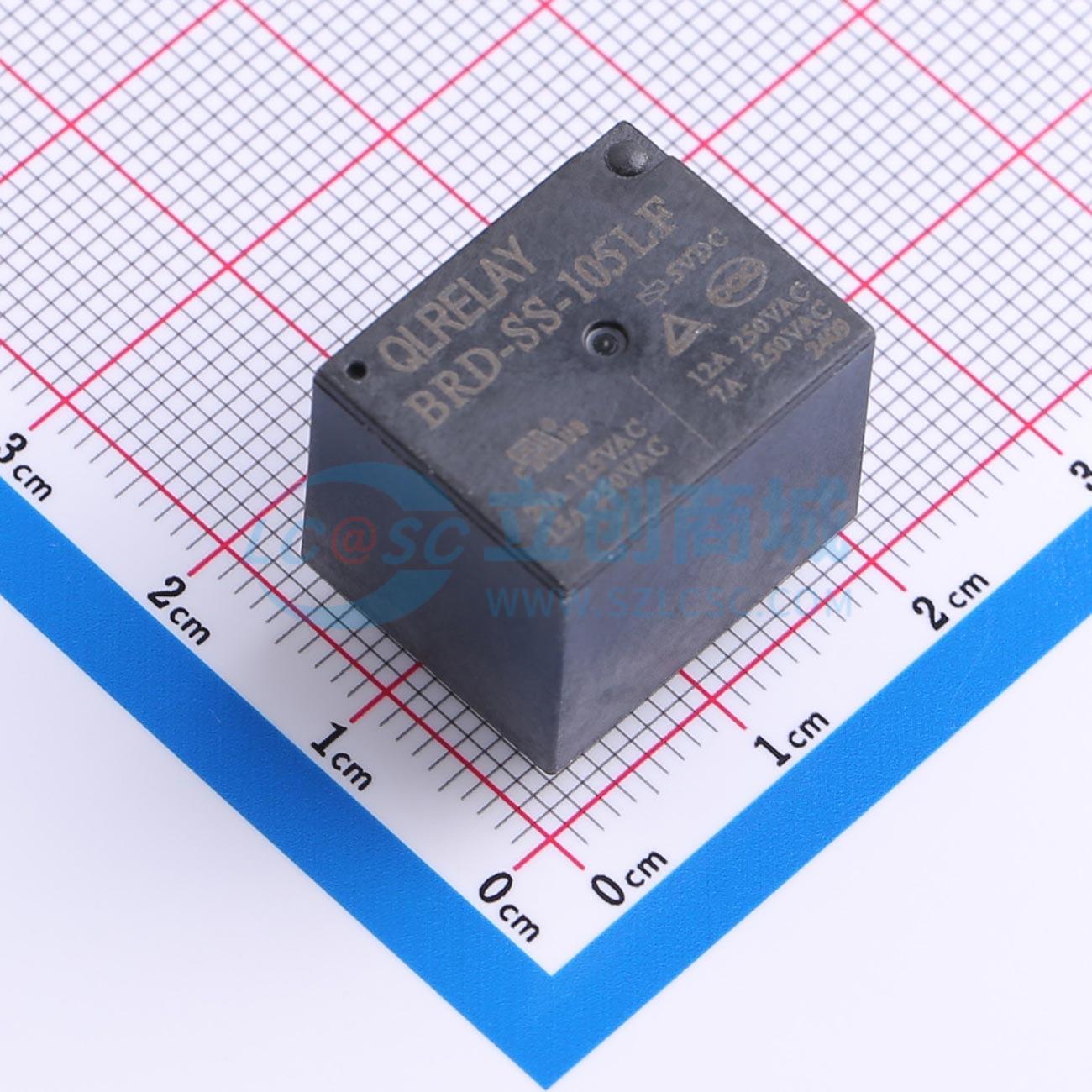 Rơ-le công suất BRD-SS-105LF QLRELAY 5V THT,19x15.4mm - Techcore Việt Nam
