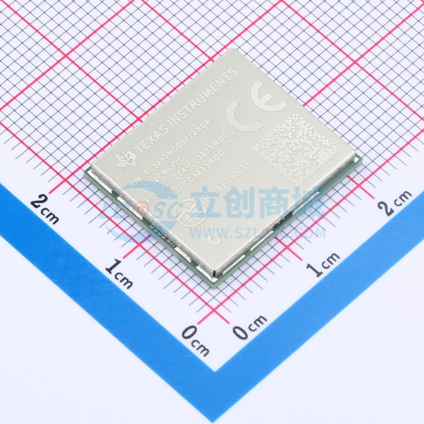 Module WiFi CC3235MODSF12MOBR TI QFN-54-EP(17.5x20.5) 2.4GHz - Techcore Việt Nam