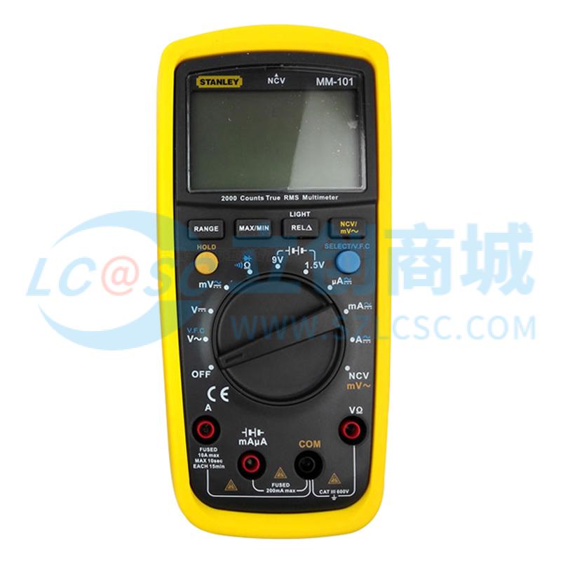 Đồng hồ vạn năng MM-101-23C STANLEY NCV True RMS Dùng Cho Đo Kiểm Điện Tử - Techcore Việt Nam
