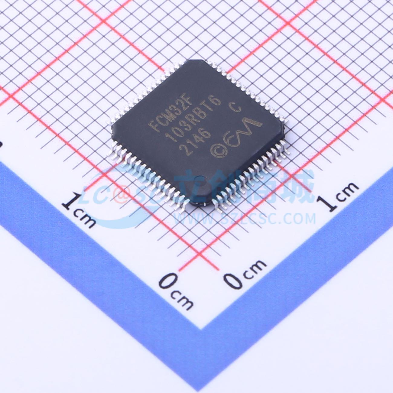 Vi điều khiển MCU FCM32F103RBT6 FCM LQFP-64(10x10) - Techcore Việt Nam