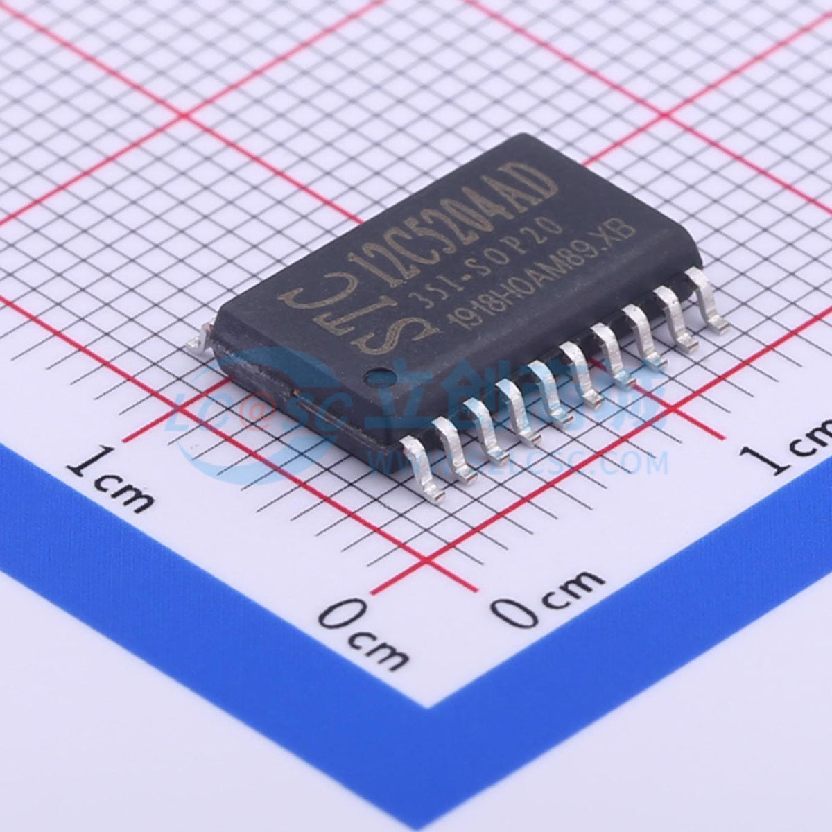 Vi điều khiển MCU STC12C5204AD-35I-SOP20 SOIC-20-300mil - Techcore Việt Nam