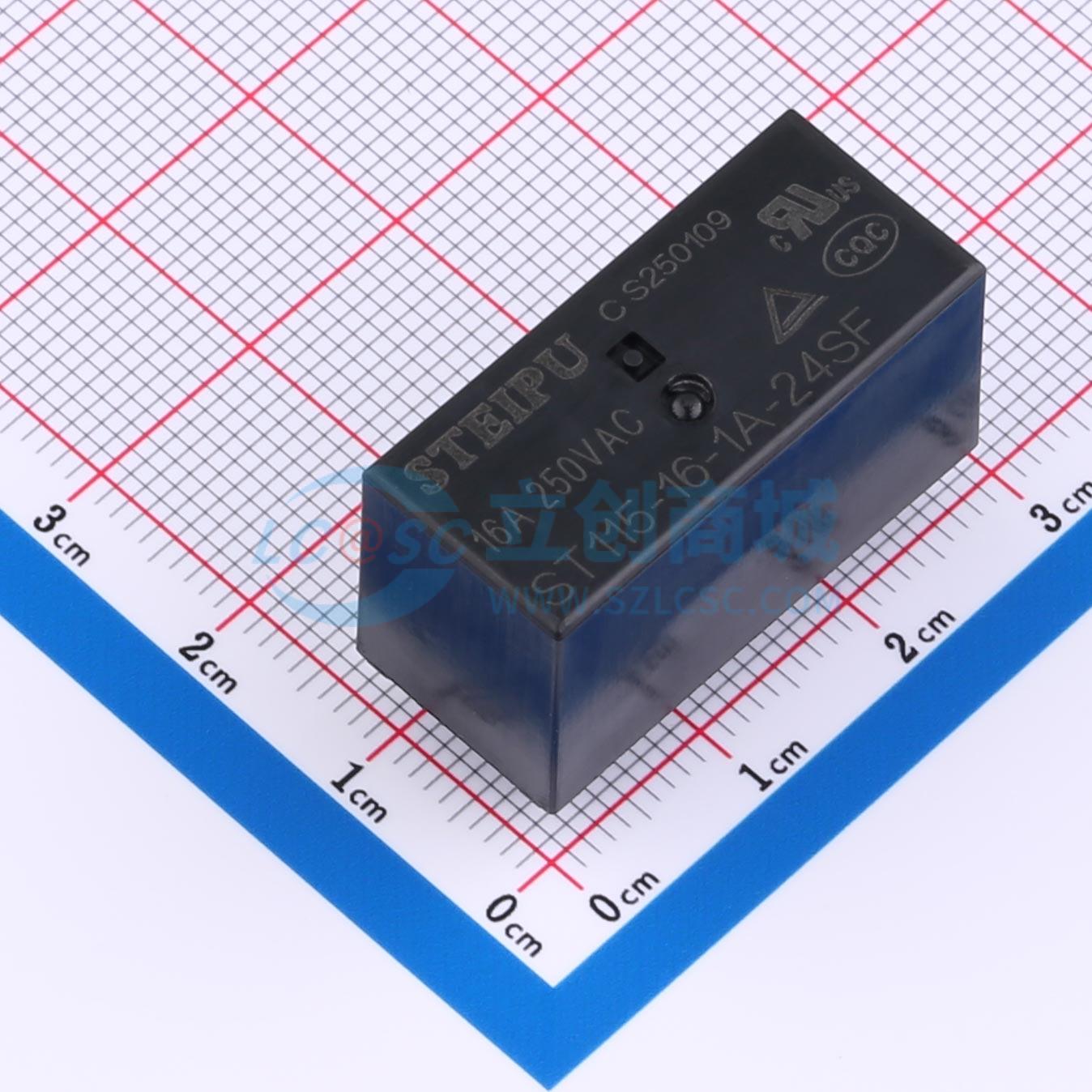Rơ-le công suất ST115-16-1A-24SF STEIPU 24V THT - Techcore Việt Nam