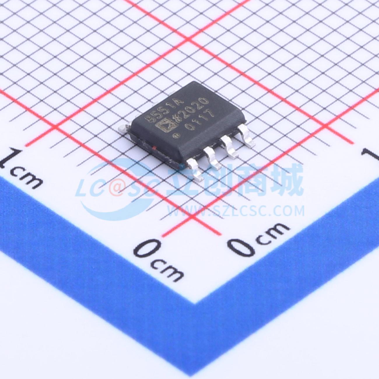 IC Khuếch Đại Thuật Toán Chính Xác AD8551ARZ-REEL7 Analog Devices SOIC-8 1 kênh 2.7–5 V - Techcore Việt Nam