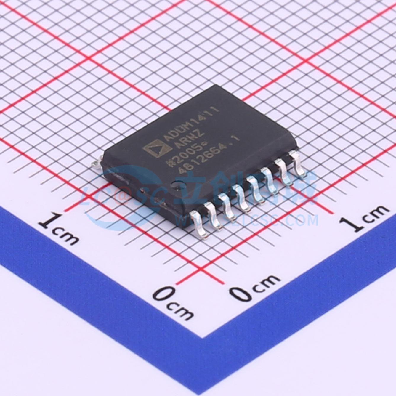 IC Cách Ly Số ADUM1411ARWZ ADI SOIC-16-300mil 3Vrms 1Mbps - Techcore Việt Nam