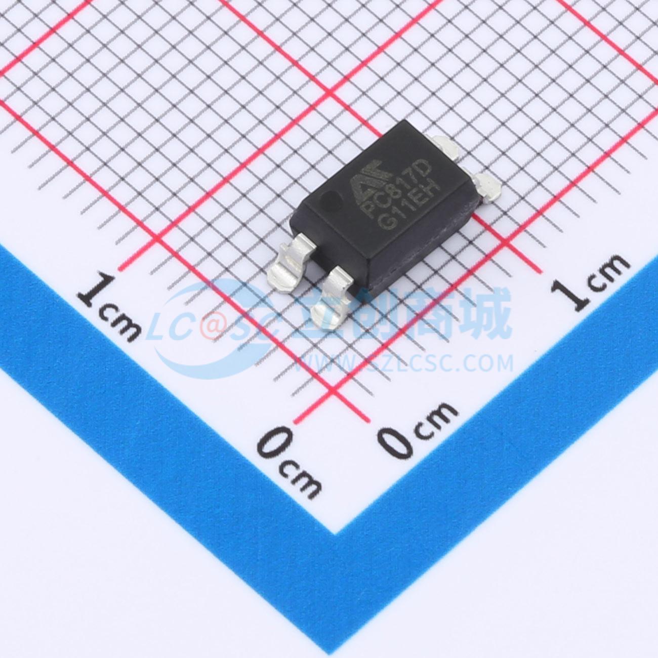 Optocoupler transistor PC817DS AOTE SOP-4-6.5mm-2.54mm 1.2V - Techcore Việt Nam