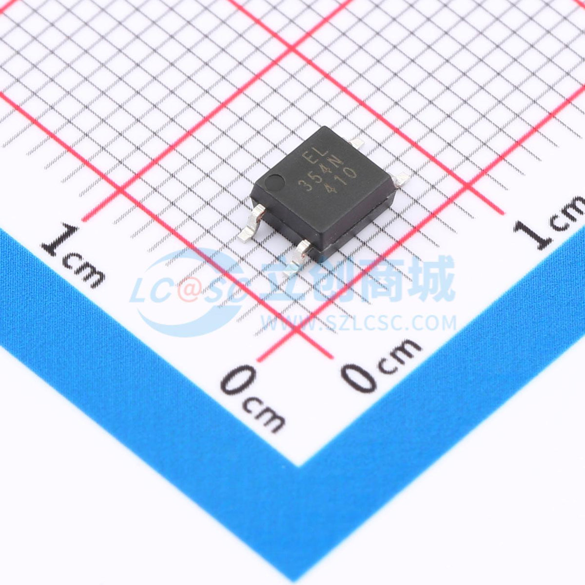 Optocoupler transistor EL354N(TA)-G EVERLIGHT SOP-4-2.54mm 1.2V - Techcore Việt Nam