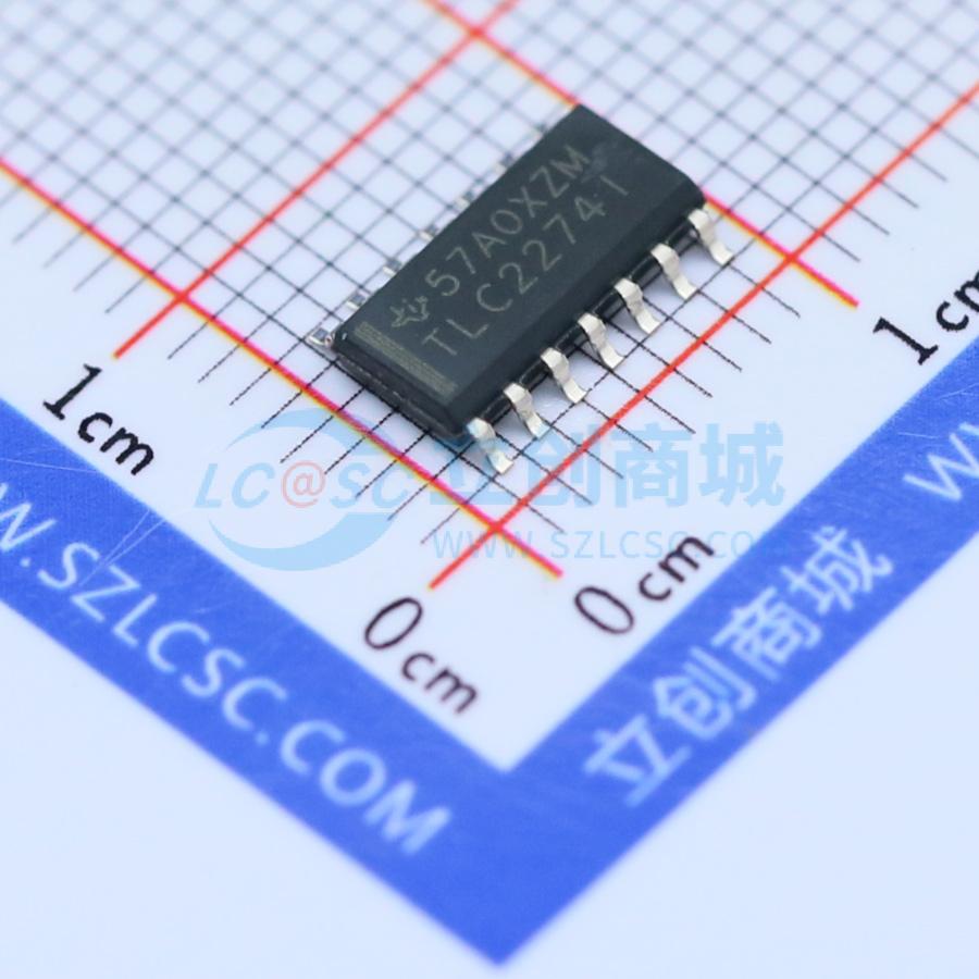 IC Khuếch Đại Thuật Toán TLC2274IDR Texas Instruments SOIC-14 2 kênh Rail-to-Rail 2.18 MHz - Techcore Việt Nam