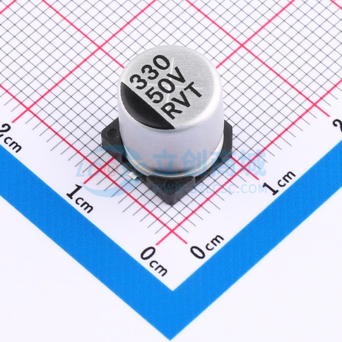 Linh kiện điện tử RVT1H331M1010 ROQANG SMD,D10xL10.5mm - Techcore Việt Nam