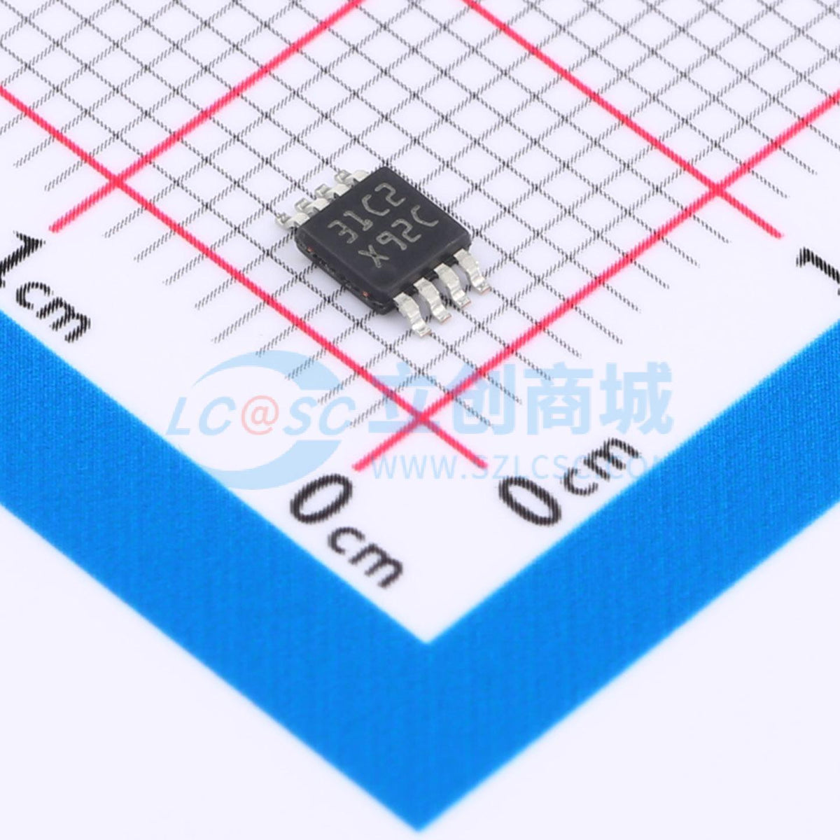 IC DAC DAC081C085CIMMX/NOPB VSSOP-8-0.65mm - Techcore Việt Nam