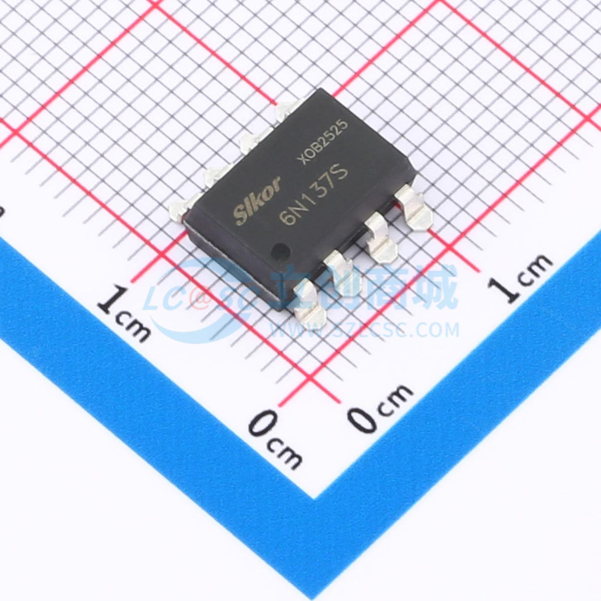 Optocoupler logic 6N137S Slkor SOP-8-2.54mm - Techcore Việt Nam