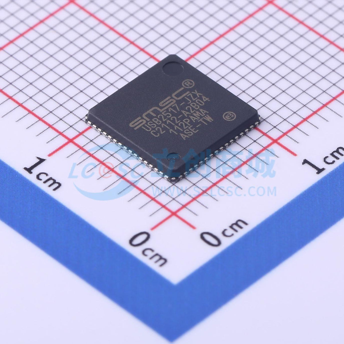IC giao tiếp USB USB2517-JZX MICROCHIP QFN-64-EP(9x9) - Techcore Việt Nam
