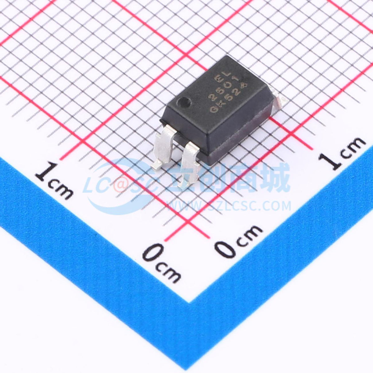 Optocoupler transistor EL2501S(K)(TU)-G EVERLIGHT SMD-4P 1.2V - Techcore Việt Nam