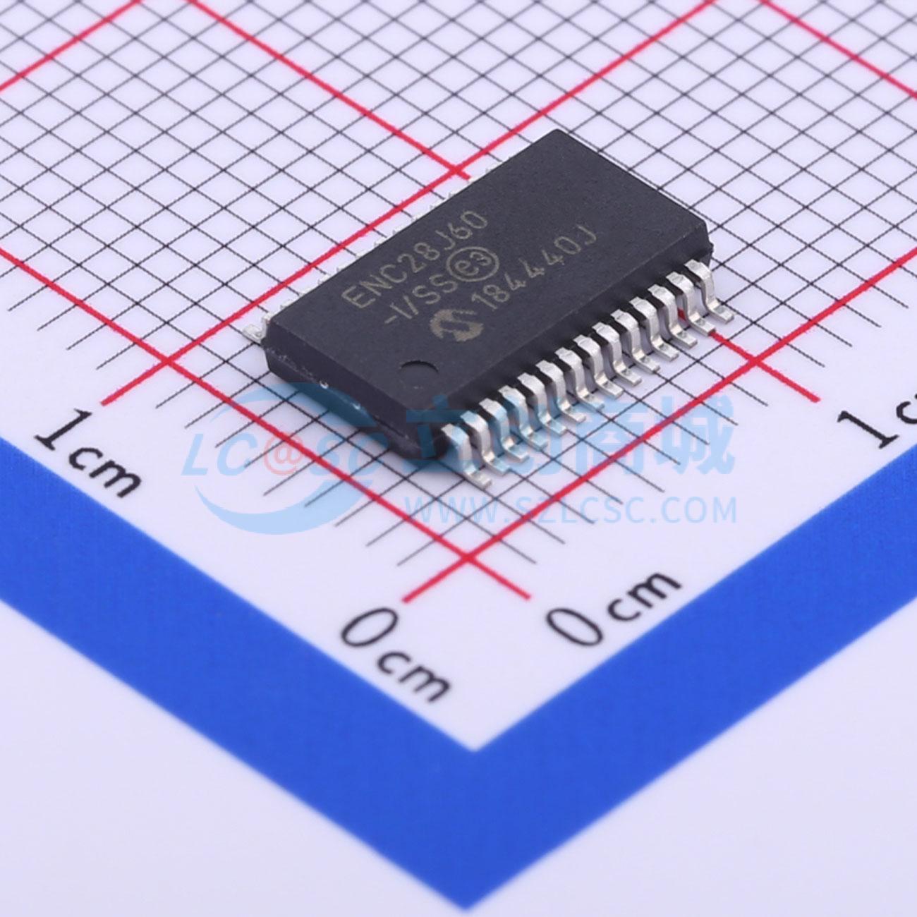 IC giao tiếp ENC28J60-I/SS MICROCHIP SSOP-28-208mil - Techcore Việt Nam