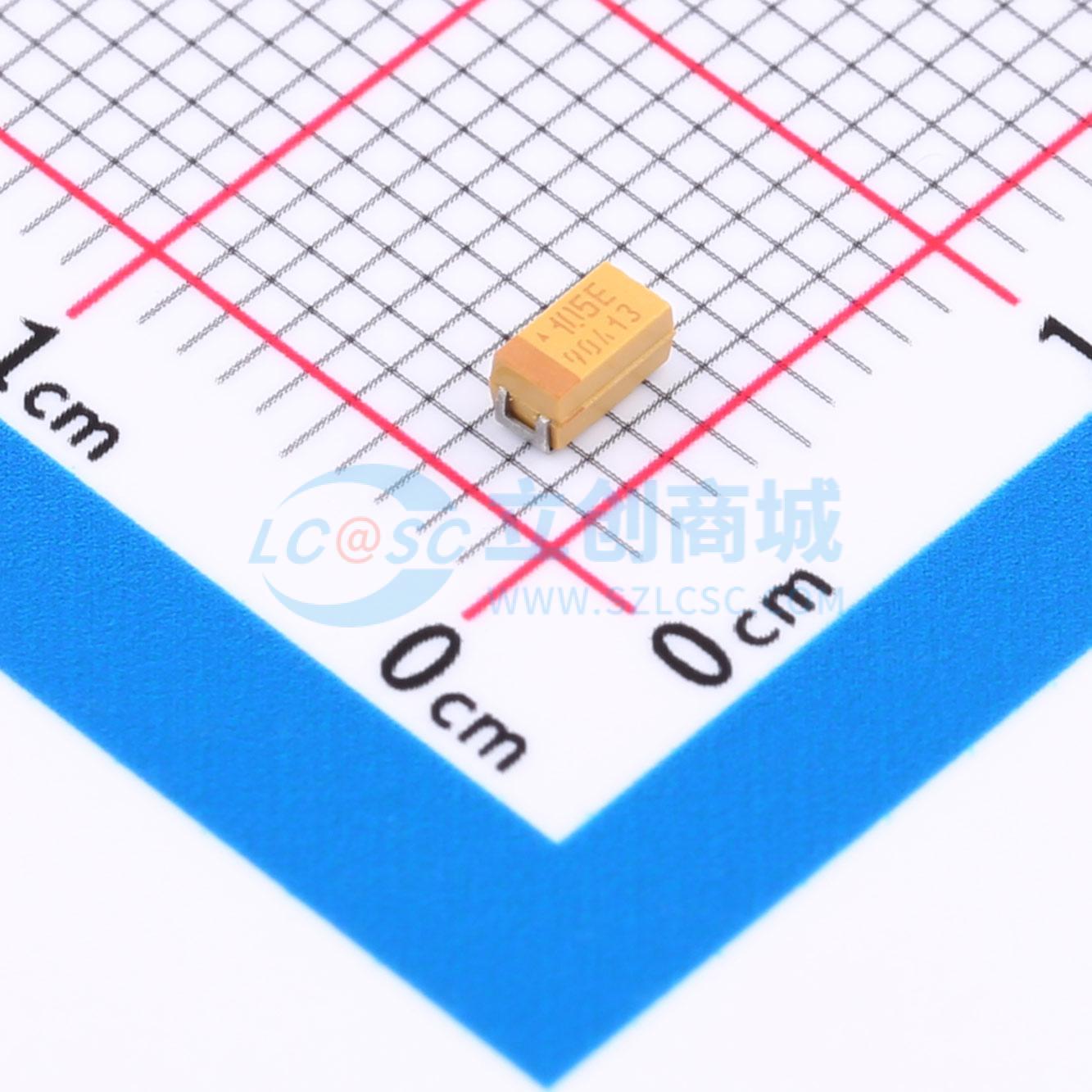 Linh kiện điện tử TAJA105K025RNJ CASE-A-3216-18(mm) - Techcore Việt Nam