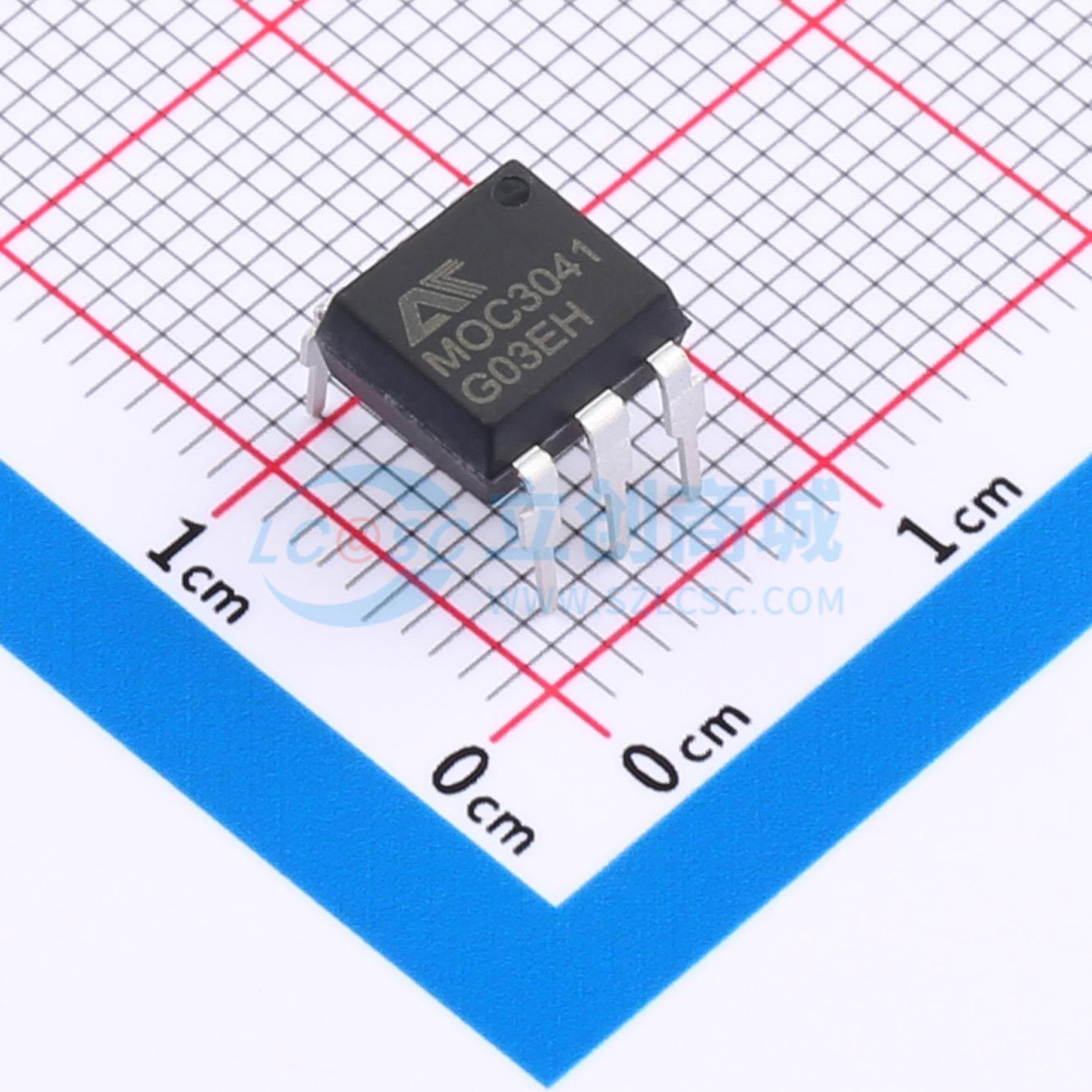 Optocoupler TRIAC MOC3041M AOTE DIP-6 400V - Techcore Việt Nam